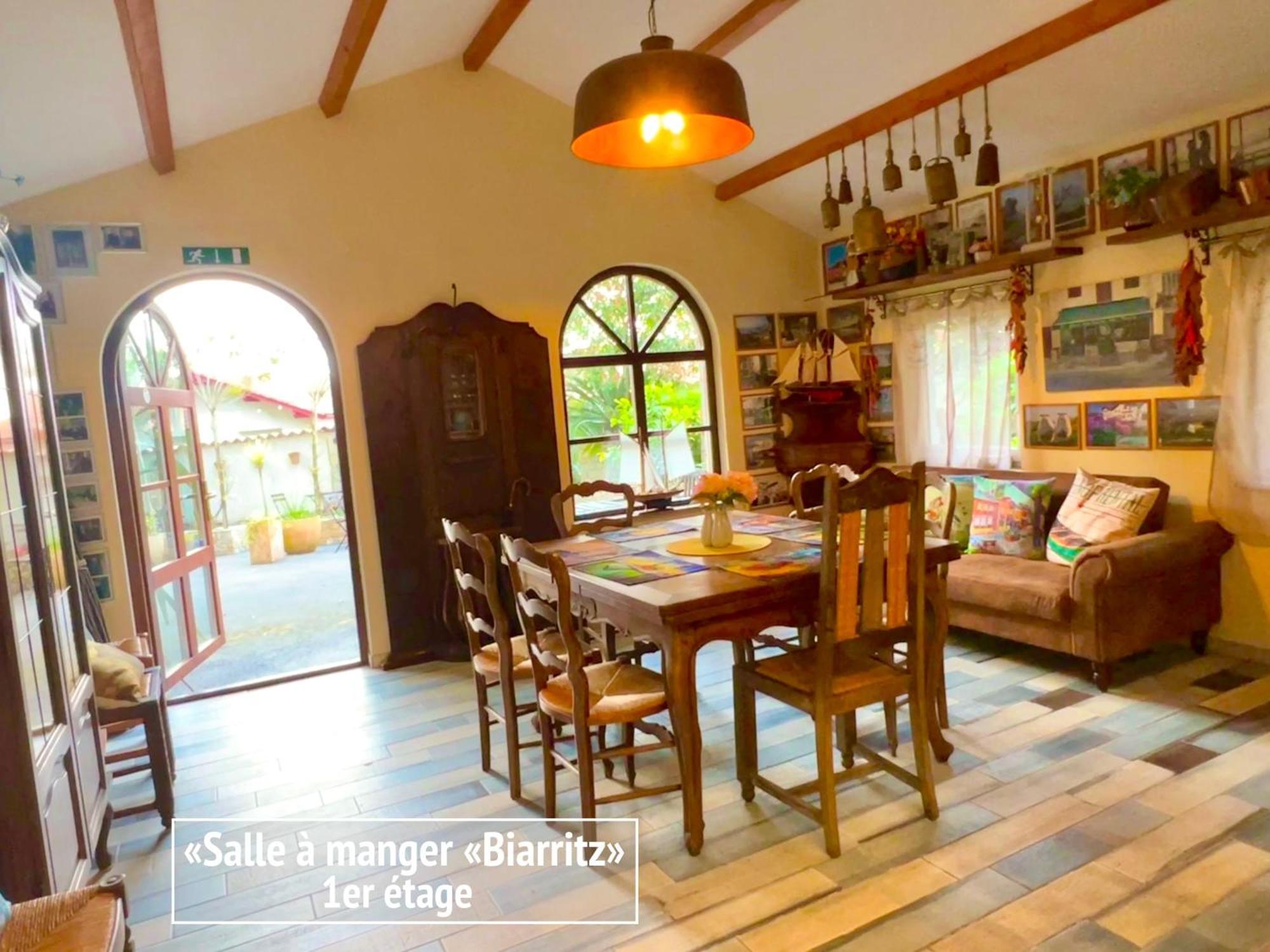 Villa Merkel - 27 Pers - 11 Chambr - 10 Wc - Piscine アングレット エクステリア 写真