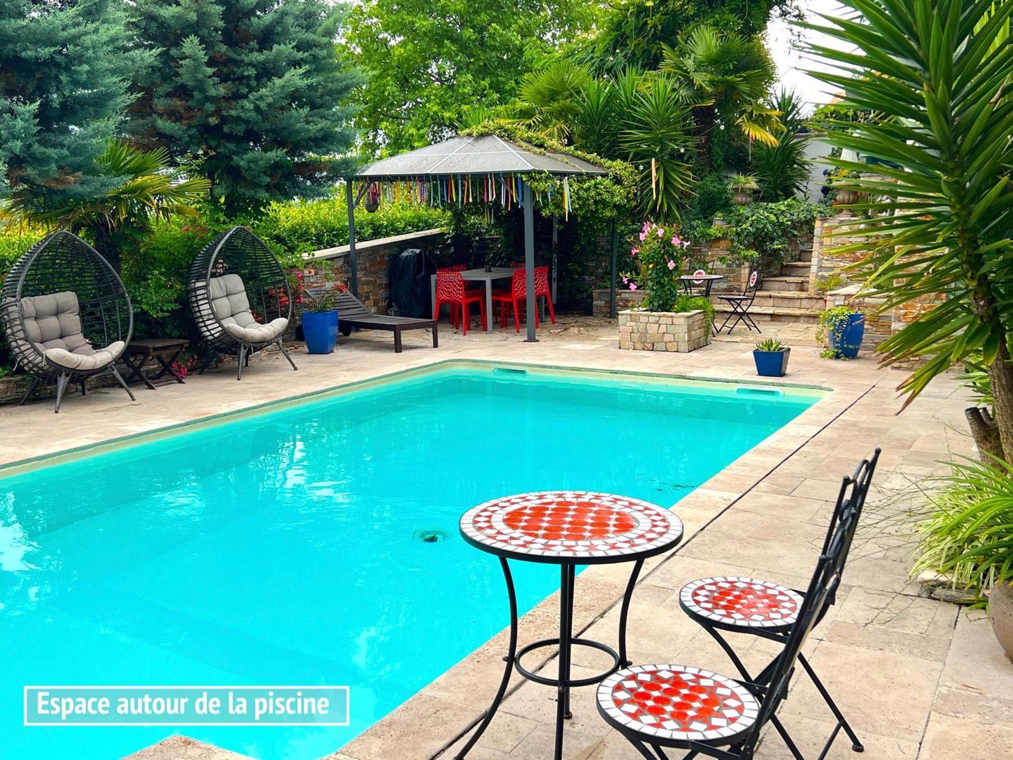 Villa Merkel - 27 Pers - 11 Chambr - 10 Wc - Piscine アングレット エクステリア 写真
